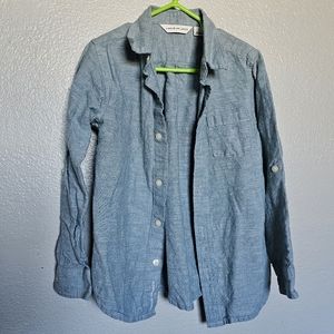 Janie and Jack linen shirt